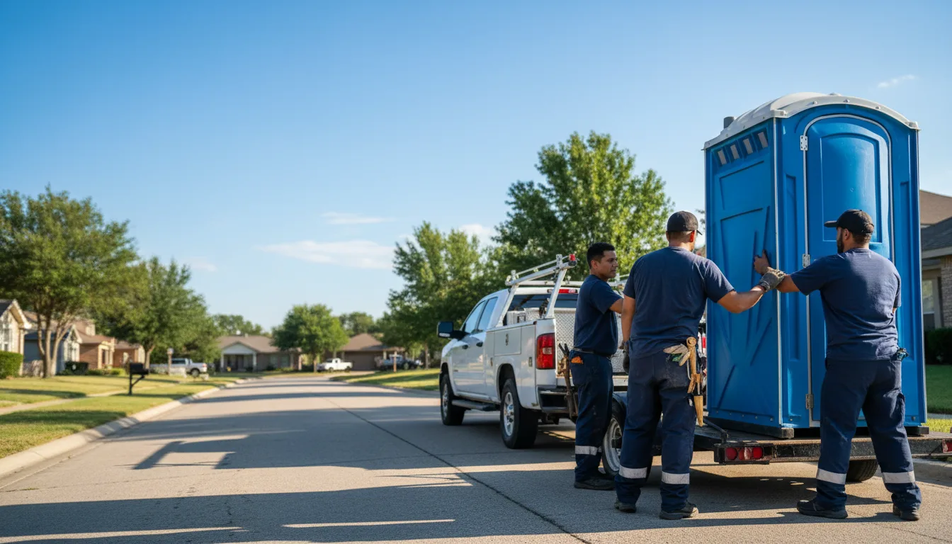Portable Toilet Rental in Buda, TX near me